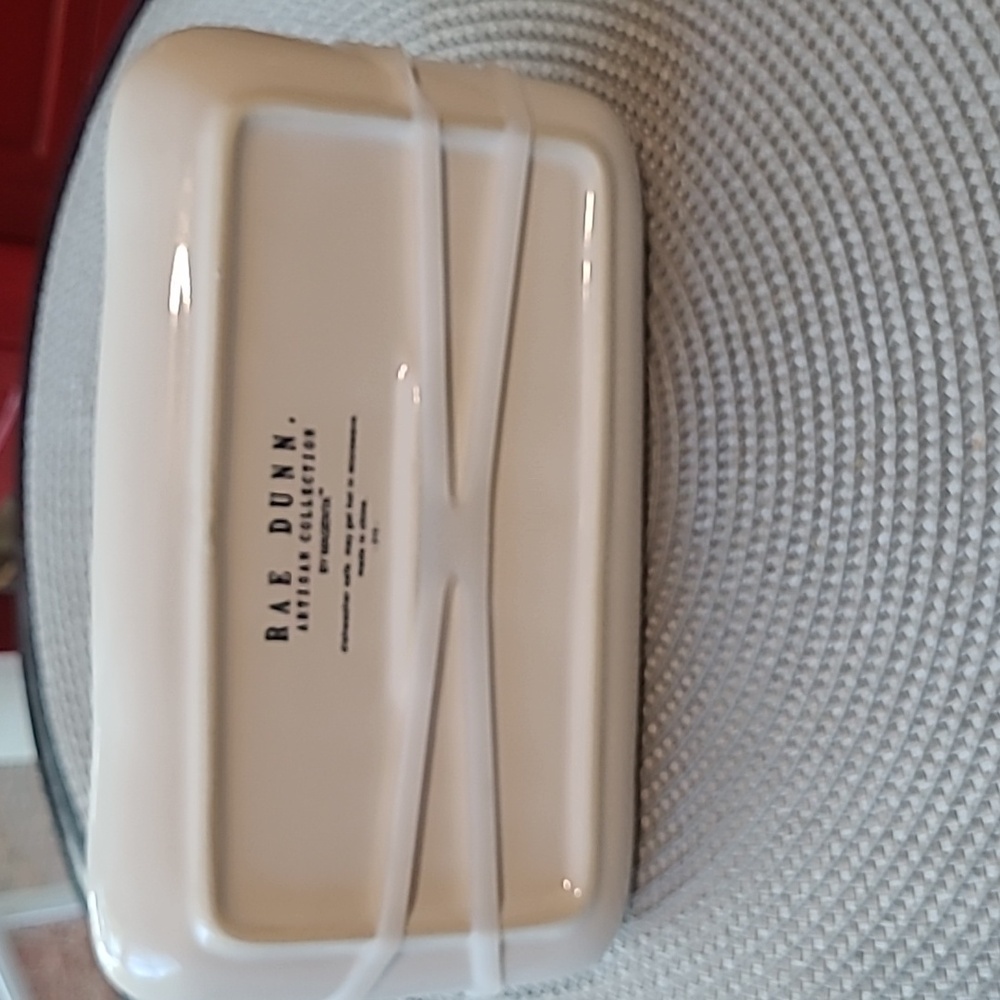 Rae Dunn Butter Dish - Picture 4 of 6